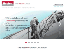 Tablet Screenshot of heston.net